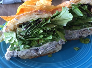 Crema Cafe Bluebird sandwich